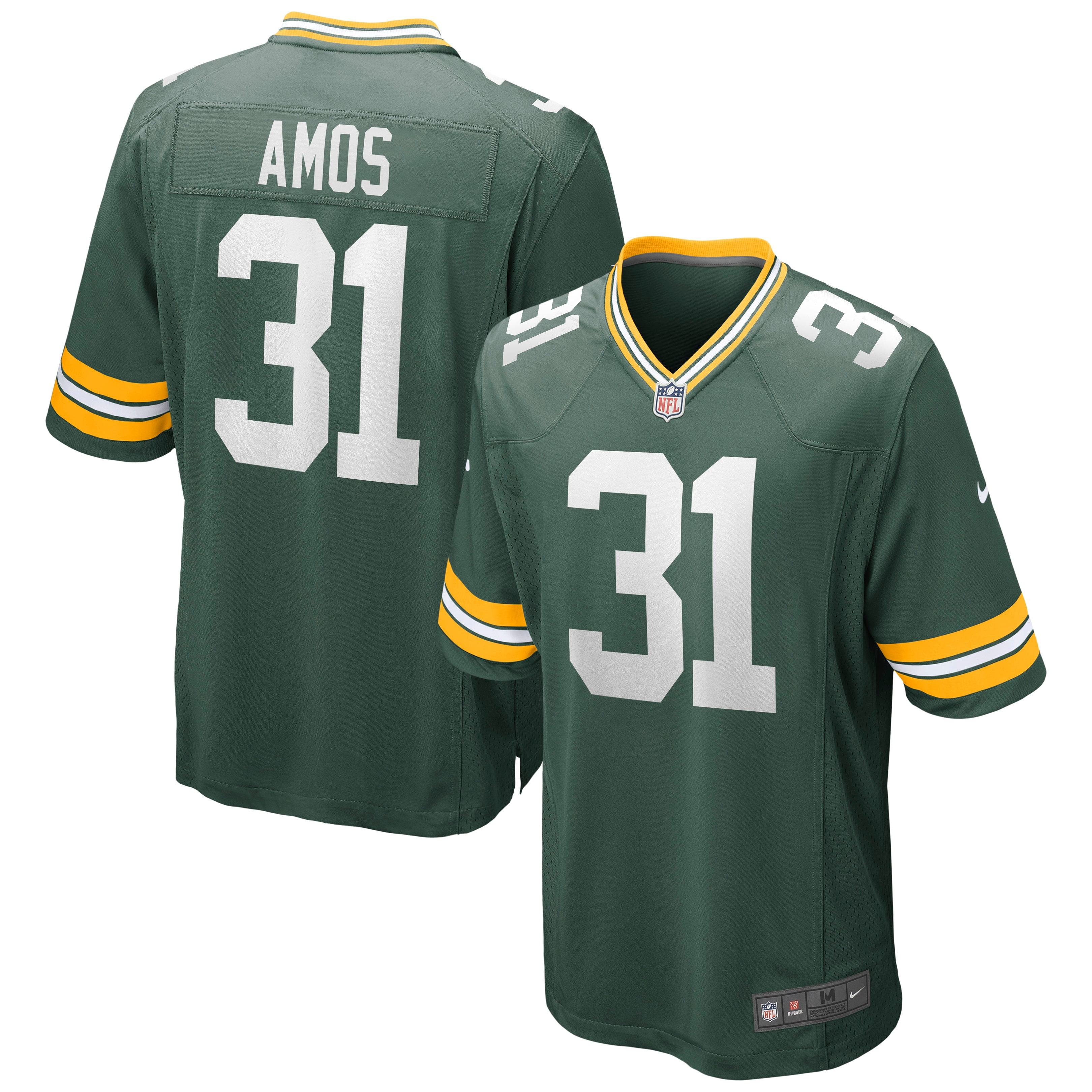 Adrian Amos Green Bay Packers Nike Game Jersey - Green - Walmart.com