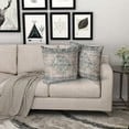 thumbnail image 3 of Grey Brown Ethnic Boho Pillow Covers 16X16 in Bohemian Carpet Vintage Gray Floral Decorative Couch Pillow Cases with Zipper Set of 2 Home Decor for Living Room Bedroom Bed Cushion Outdoor, 3 of 6