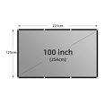 thumbnail image 3 of Projector Screen Metal Grey Anti-Light 60-130 inch Portable Reflective Screen ,Easy to Setup, 3 of 6