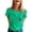 A-Green58, variant on XIAONU Women Heart Print T Shirt Crew Neck Short Sleeve Colorful Top Soft Casual Outing Tees