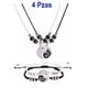 thumbnail image 2 of Juego de Collar y Pulsera Yin Yang Dragon, Pulseras de Cordón Ajustables, Colgantes de Dragón Yin Yang MADIOLA Parejas, 2 of 8