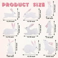 thumbnail image 5 of Clearance under 5 9pc Easter Bunny Yard Signs Easter Ground Courtyard Decoration Arrangement Easter Clearance, 5 of 9