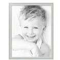 thumbnail image 2 of ArtToFrames 24" x 31" Metro Ice Silver Black Picture Frame, 24x31 inch Silver Wood Poster Frame (WOM-5247),  Pack, 2 of 7