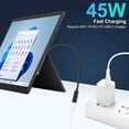 thumbnail image 2 of Microsoft Surface Connect vers USB-C PD Câble de Charge 15V Compatible pour Microsoft Surface Pro Series, Surface Book, 2 of 5