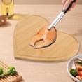 thumbnail image 1 of CTIRCHIU 3pcs Heart Shaped Bamboo Cake Plate for Serving Dish Households, 1 of 8