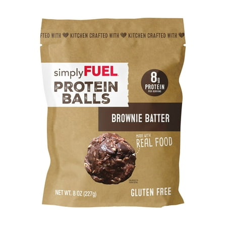 simplyFUEL Protein Balls Brownie Batter 8oz