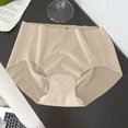 thumbnail image 4 of Women's Seamless Ice Silk Comfortable Breathable Underwear Briefs for Daily Wear, 4 of 5