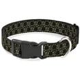 thumbnail image 1 of Buckle-Down BAC-W32052-NL Breakaway Cat Collar, 1 2" Wide - Fits 9-15" Neck - Large, Skulls, 1 of 1