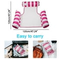 thumbnail image 3 of Lit Flottant Gonflable en PVC Matelas de Piscine Pliable Lit de Plage Extérieur, 3 of 7
