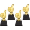 thumbnail image 4 of Miangastore Durable Plastic Kids Trophy for Competitions and Awards Multi Color 4 Pieces, 4 of 9