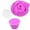 *0675-Hot pink, variant on Meggemo Gift Fluffy Cloud Butters Slime Clay - Non-Settling, Stretchy Noodle Texture with Accessories, Versatile for Home Crafts & Casual Creative Activities