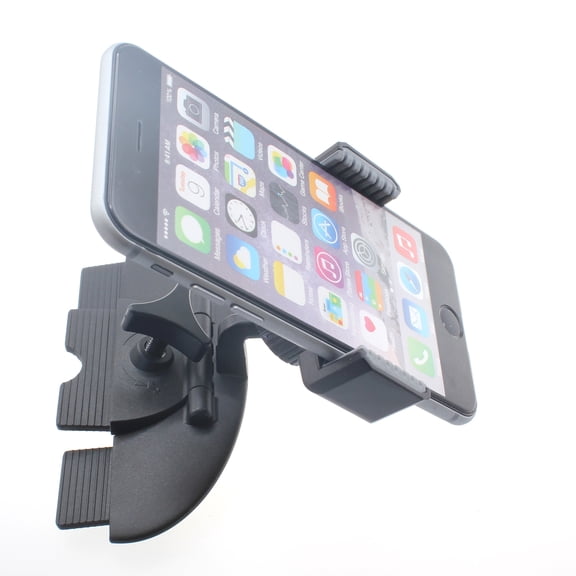 For LG V60 ThinQ Phone - CD Slot Car Mount, Holder Cradle Swivel Dock Strong Grip CD Player Slot for LG V60 ThinQ 5G