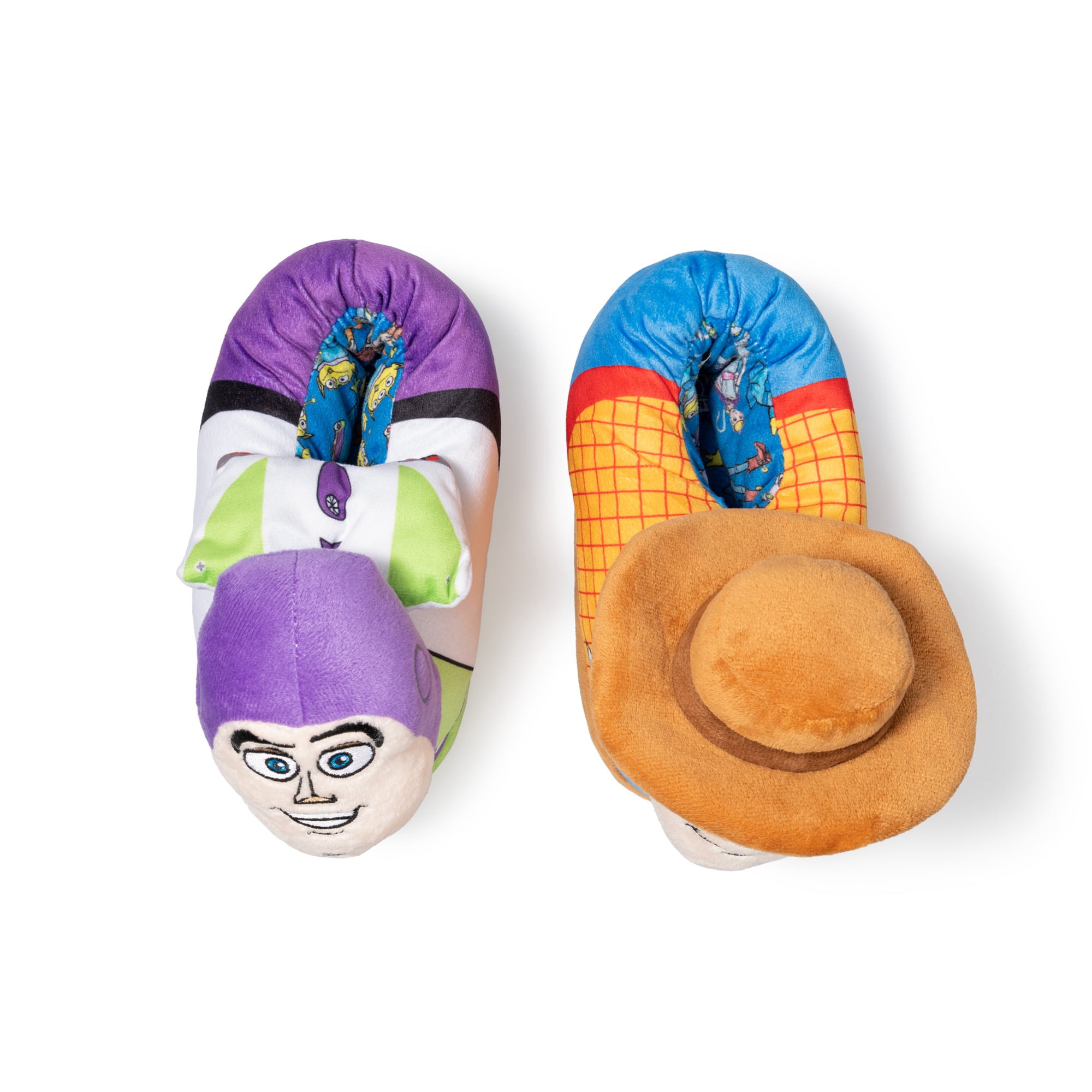 Toy Story Toddler & Little Boys Buzz And Woody 3D Slipper