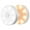 Yellow&White, variant on Motion Sensor LEDs Night Light USB Rechargeable Human Body Induction Round Night Lamp Magnetics Stick Children Lamp for wall Bedside Wardrobe Stairs Cabinet Yellow