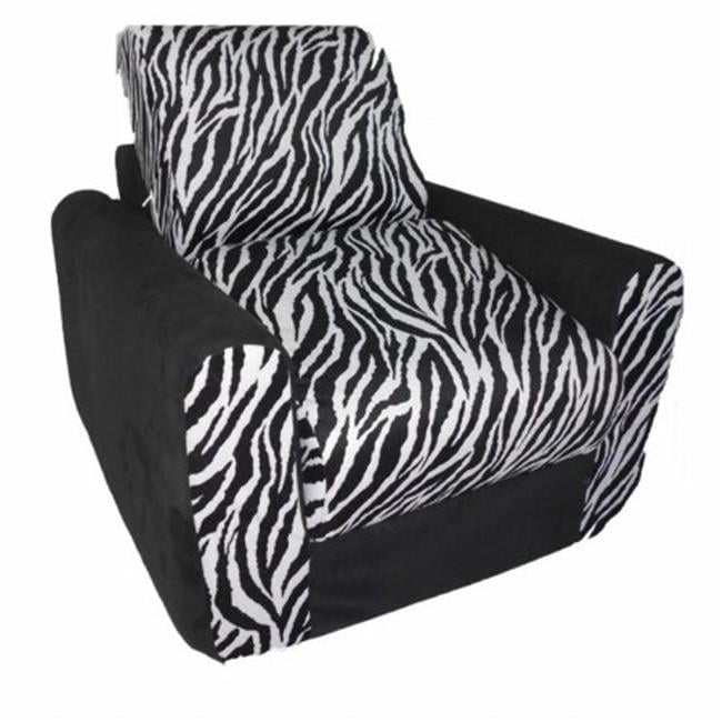 Black Zebra Chair Sleeper