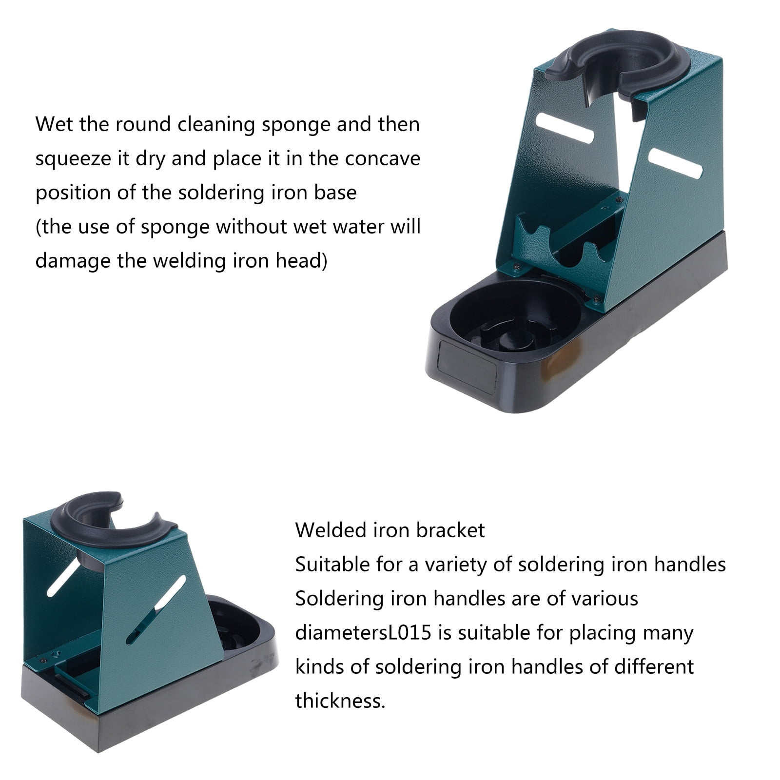 Soldering Iron Holder Control Soldering Iron Holder Bracket Soldering Iron Stand with Non-Slip Base