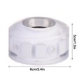 thumbnail image 3 of 2 Pcs Roues PU Accessoires Utiles pour Patins à Roulettes Lumineux Outil de Patinage pour Enfants Hommes, 3 of 6