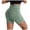 Green, variant on idosla Workout Shorts for Women Gym, Workout, Yoga Butt Lifting, Tummy Control, Hidden Scrunch Spandex Biker Shorts (Green, M)