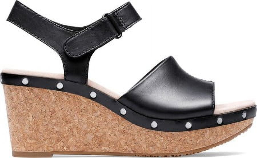 Women s Clarks Annadel Clover Wedge Sandal Walmart