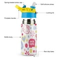 thumbnail image 3 of Hello Kitty Bottles with Pop-Open, 350 Ml Water Cup for Boys Girls Kids, Reusable Leakproof Tumbler, 304 Stainless Steel, Keeps Drinks Cold, 3 of 8