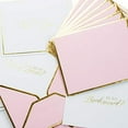 thumbnail image 2 of VP Products Bridesmaid Proposal Cards Set of 8 – Will You Be My Bridesmaid+Maid of Honor Card–For Bridesmaid Proposal Box Bridesmaid Gifts - Gold and Rose Gold Foil – Size 4.25 x 5.5” (Pink/Gold), 2 of 3