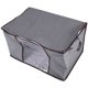 thumbnail image 5 of 4 contenedores de almacenamiento para organizador de ropa, a prueba de moho, almacenamiento de tela debajo de la cama para edredones, mantas, ventana transparente, 5 of 5