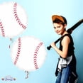 thumbnail image 5 of PMU Baseball Balloon 18 Inches Mylar Balloon Pkg/10, 5 of 6