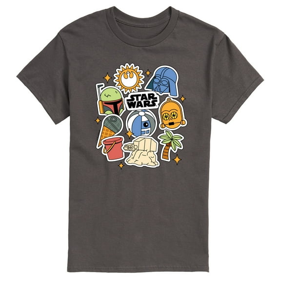 Star Wars - Summer Stickers - Men's Short Sleeve Tee