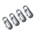 thumbnail image 1 of TKSE Gancho A Presión para Remolque De 4 Piezas, Gancho De Remolque De Hierro De 90 Mm, Hardware De Gancho De Cadena De Seguridad con Pestillo para La Industria Marina, 1 of 14