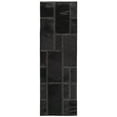 thumbnail image 3 of SAFAVIEH Studio Leather Juniper Geometric Area Rug, Black, 3' x 5', 3 of 6