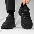 thumbnail image 3 of Men'S Fashionable Outdoor Shoes, Low-Top Work Boots, Slip-Resistant Casual Shoes with a PU Upper, Suitable for Outdoor Sports, Durable And Comfortable Men'S Footwear, Low-Top Lace-Up Design for All, 3 of 6
