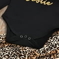 thumbnail image 4 of LSLJS Newborn Infant Baby Girls Letter Leopard Print Romper+Pants+Headband Outfits Set, Kids Clothes, 4 of 9
