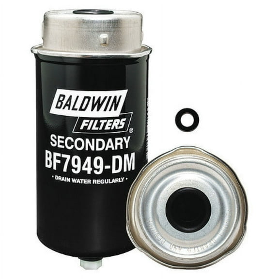 BALDWIN FILTERS BF7949-DM Fuel Filter,7-11/32 x 3-5/16 x 7-11/32In