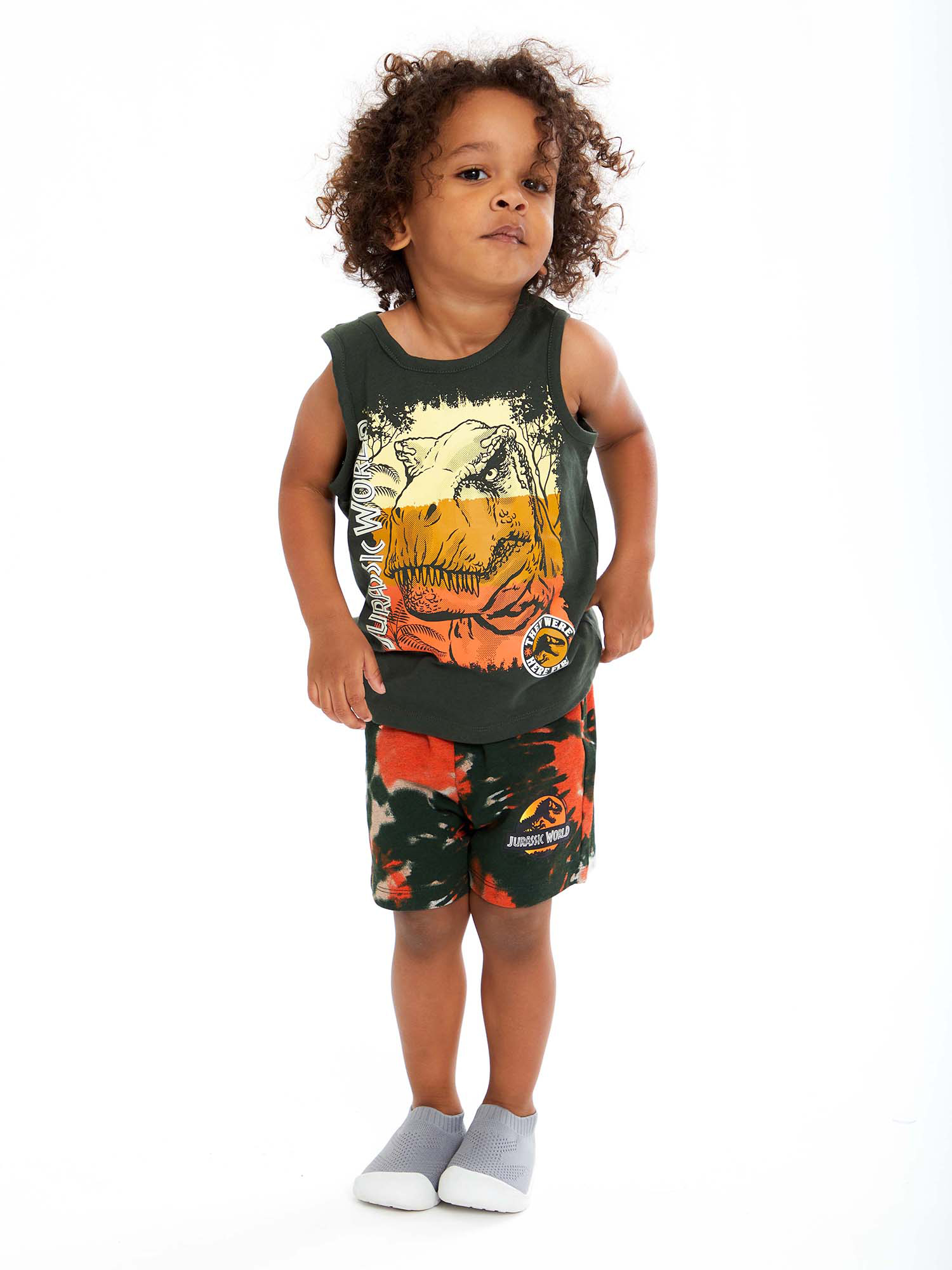 Jurassic World Toddler Boy 5-Piece Outfit Set, Sizes 12M-5T - image 4 of 11