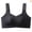 c01Black, variant on Womens Bras Full Coverage Push Up Large Bust Shaping Bra Wireless Soft Comfy Wide Shoulder Bralettes for Women Beige XXXL