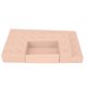 thumbnail image 1 of Organizador de lápiz labial de 25 ranuras, soporte de silicona para maquillaje cosmético, pinceles de lápiz labial, lápiz de cejas, máscara de pestañas, color rosa, 1 of 8