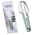 thumbnail image 1 of Cortador rebanador de tenedor de sandía de acero inoxidable de portabilidad 3 en 1 for cocina de Camping, 1 of 6