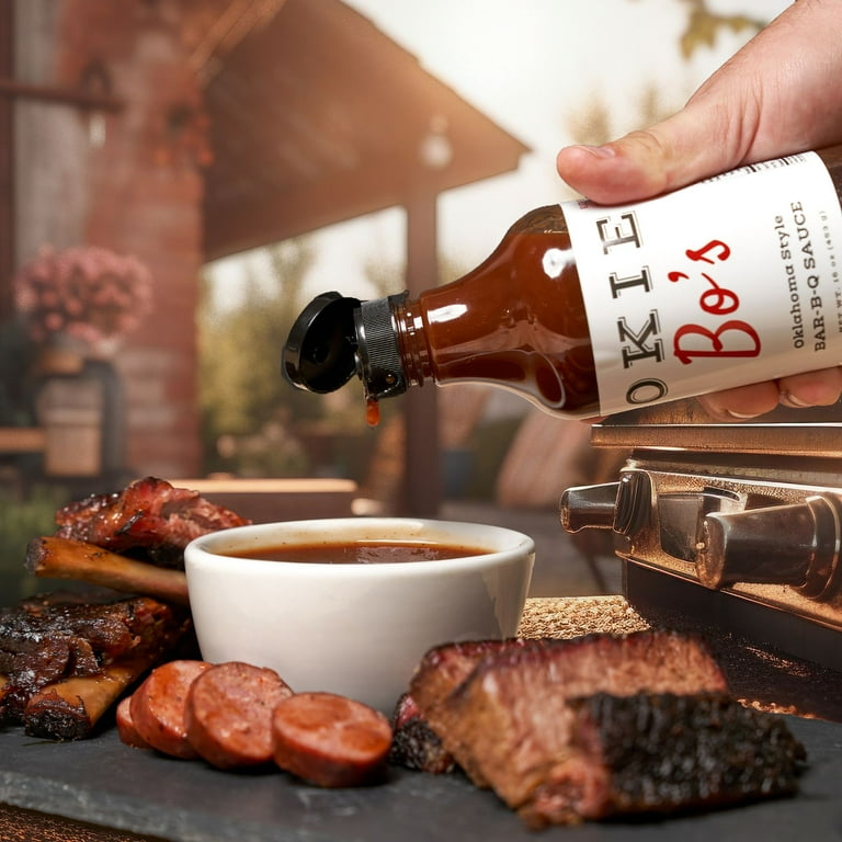 Okie Bo s BAR B Q Sauce Original Oklahoma Style 16 oz