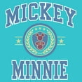 thumbnail image 2 of Girls Mickey & Friends Duo College Badge T Shirt, 2 of 4