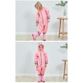 thumbnail image 2 of Fridja Kids Toddler Rain Suit 3D Cartoon Rain Suit with Hood Waterproof Coverall One Piece Rain Suit (3-10 Years Old), 2 of 9
