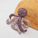 thumbnail image 3 of Broche de broche de vestido de de imitación de cristal de pulpo manchado esmaltado Zulema Broches, 3 of 7