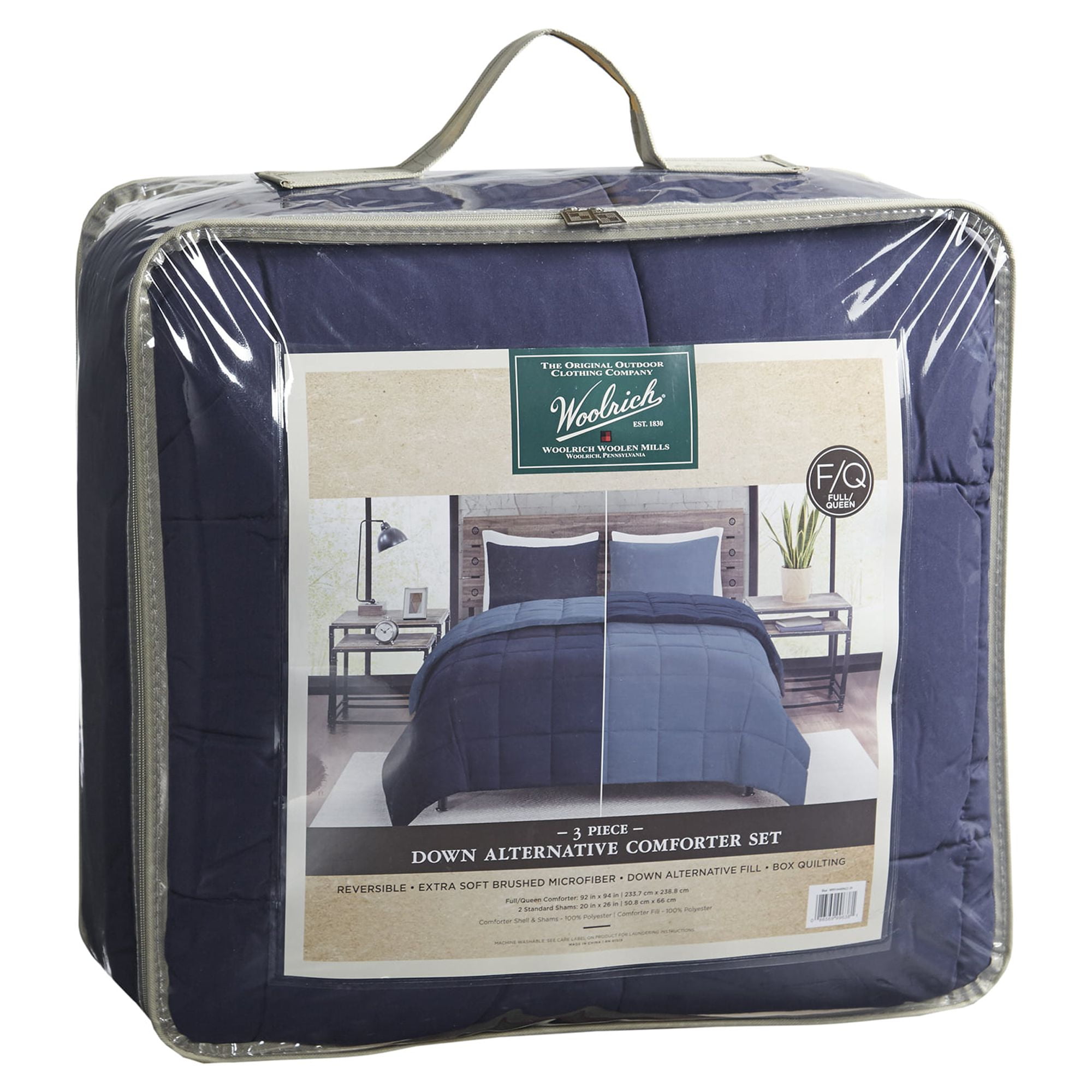 Woolrich Casual 500 Thread Count 3 Pieces Comforter Set, King