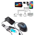 thumbnail image 3 of 3 in 1 USB OTG Cable Adapter  3 in 1 Micro USB HUB Adaptor with Power 3-Port Charging OTG Host Cable Cord Adapter Micro USB Hub USB OTG Extension Adapter for Smartphone and Tablet Black, 3 of 9