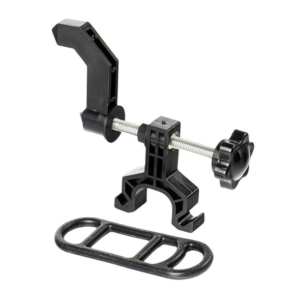 Herramienta de reparación de soporte de ajuste de rueda de , ajuste portátil de plástico práctico profesion con llantas de , negro Sunnimix Ajuste de rueda de bicicleta