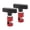 Red, variant on 2Pcs Aluminum Hood Lift Support Clamp 14mm Spark Plug Gap Caliper Tool Blue (7.09 in / 18.0 cm)