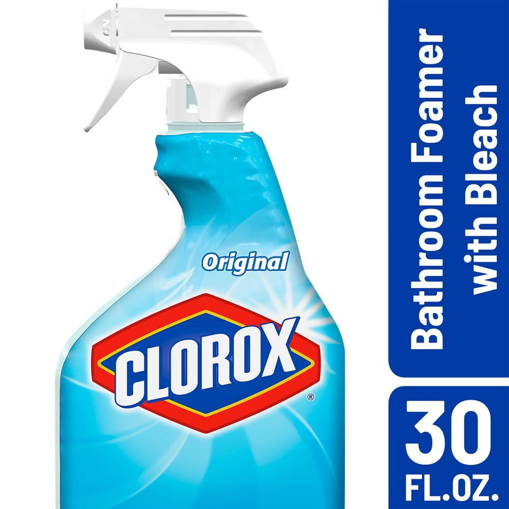 Clorox 30 Oz. Disinfecting Bleach Foamer Bathroom Cleaner - Power Townsend  Company