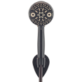 thumbnail image 1 of Oxygenics ETL Shower Head 87964 PowerFlow; Hand Held With 72 Inch Hose; With 5 Function Spray Settings; 3-3/4 Inch Outer Diameter; 9.33 Inch Length; Oil Rubbed Bronze, 1 of 1