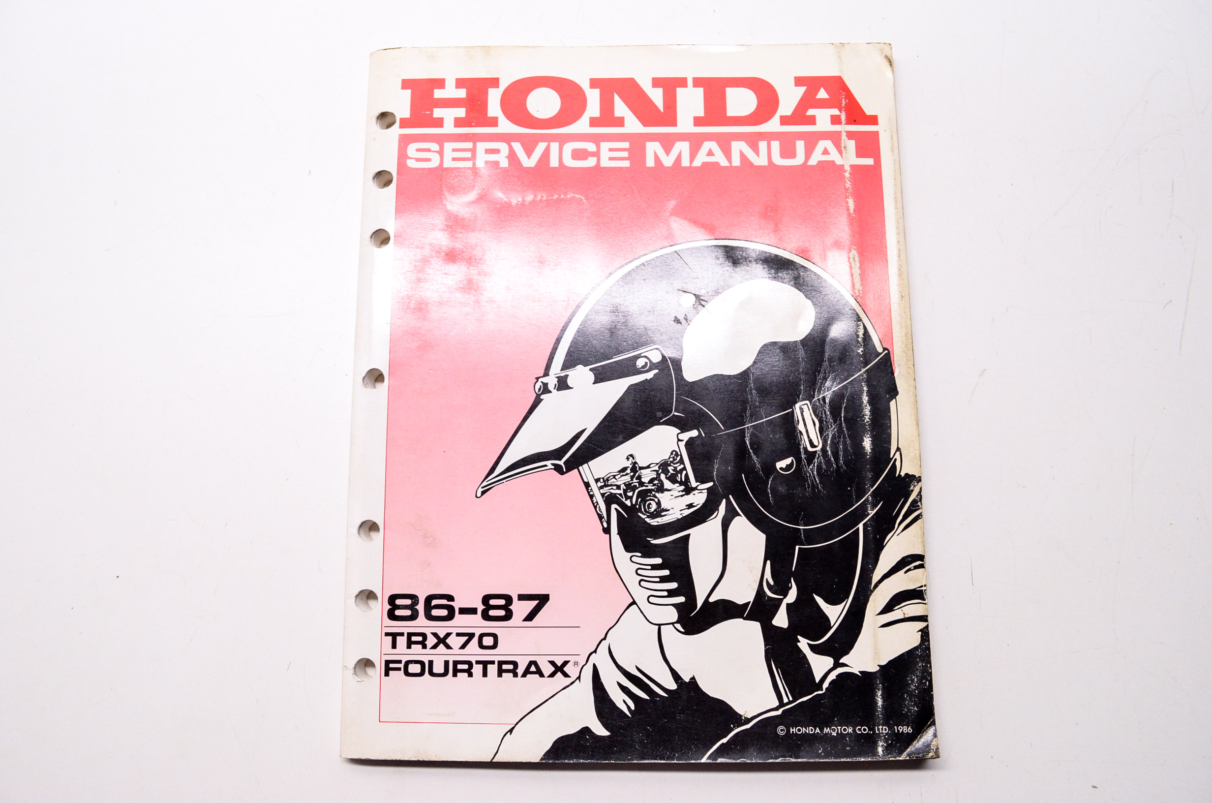 Honda 61HB201 Service Shop Manual TRX70 Fourtrax 86-87 QTY 1 - Walmart.com