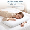 thumbnail image 3 of MARNUR Memory Foam Pillow for Bed, Neck Support Adjustable Bed Pillow, Ergonomic Cooling Sleeping Pillows for Side Back Hot Sleepers, Queen Size, 3 of 12