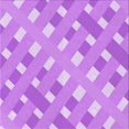thumbnail image 1 of Ahgly Company Machine Washable Indoor Square Transitional Violet Purple Area Rugs, 7' Square, 1 of 7